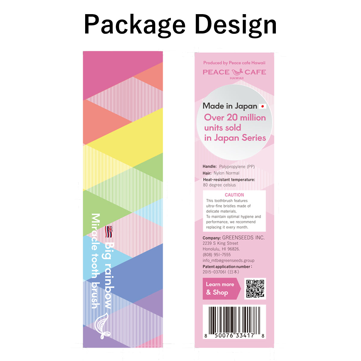 Miracle Toothbrush BIG Rainbow